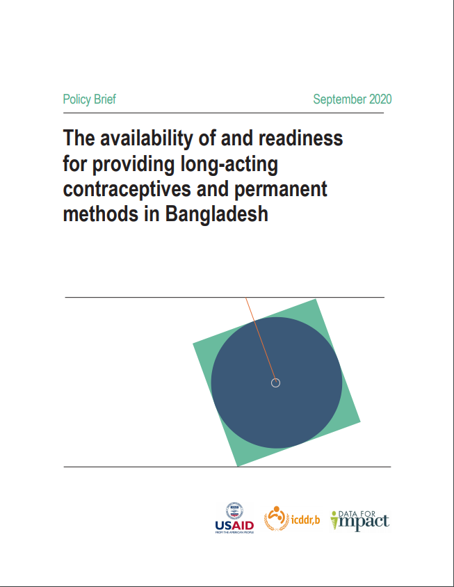 Policy Brief on The availability of readiness for providing LARC & PM in Bangladesh