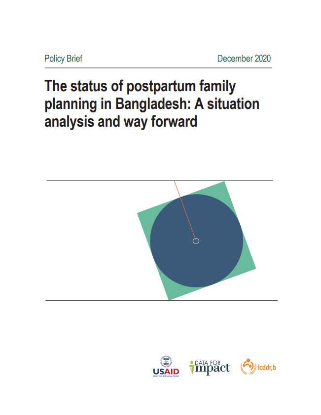 Policy Brief on Postpartum Family Planning in Bangladesh: A Situation Analysis and Way Forward
