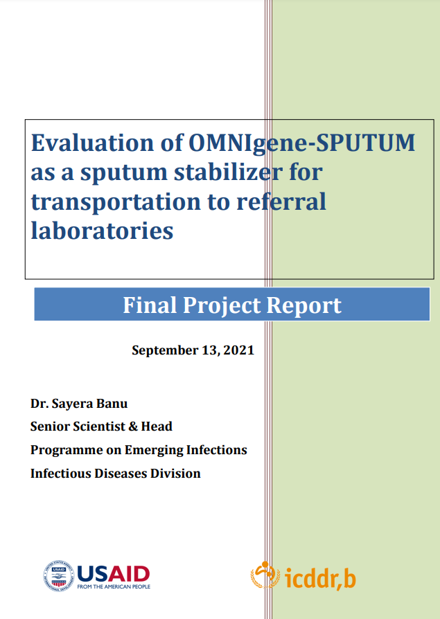 Evaluation of OMNIgene-SPUTUM as a sputum stabilizer for transportation to referral laboratories